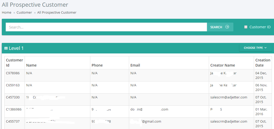 Prospect Management Dashboard