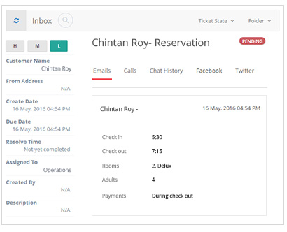 reservation system